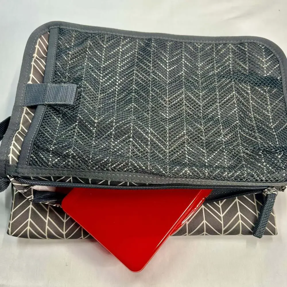 Skip Hop Pronto Signature Portable Changing Station, Grey Herringbone